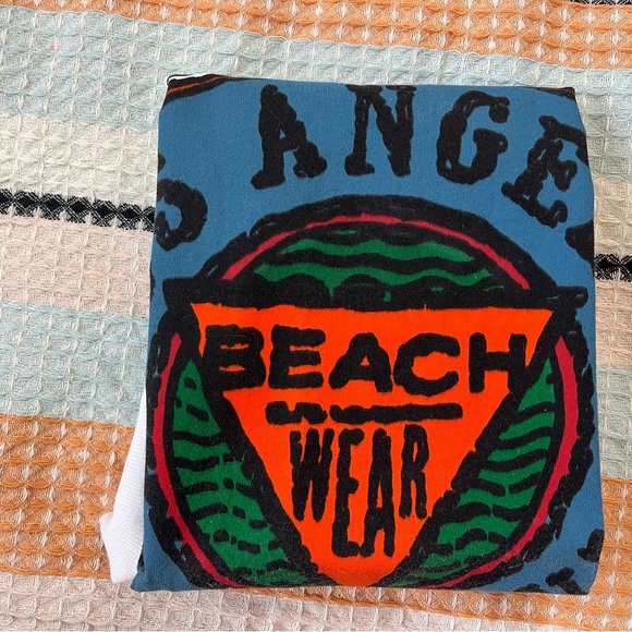 Vintage Anvil single stitch t-shirt. Mens fit small. Neon graphics. - Picture 4 of 7